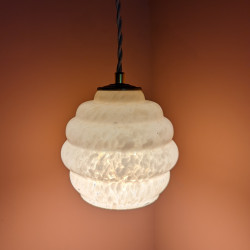 suspension ou baladeuse en verre de Clichy