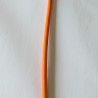 cordon rond tissé rouille orangé